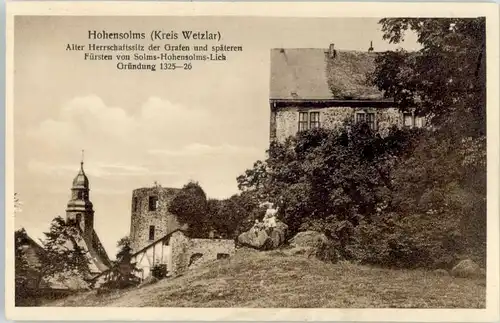 Hohenahr Burg Hohensolms *