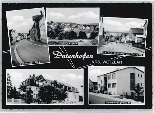 Dutenhofen Wetzlar Unterster Weg Gleiberg Vetzberg *
