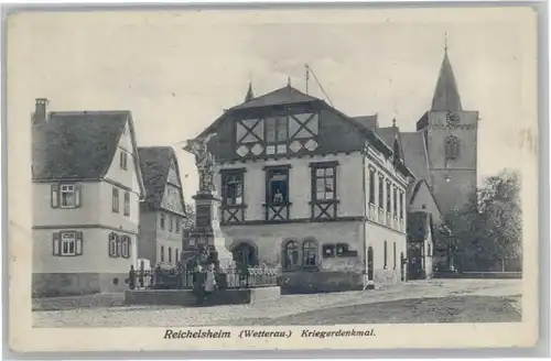 Reichelsheim Wetterau Krieger Denkmal  *