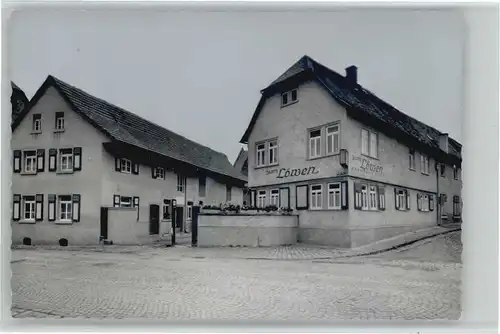 Nieder-Moerlen Nieder-Moerlen Gasthaus Zum Loewen * / Bad Nauheim /Wetteraukreis LKR
