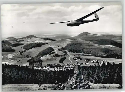 we97921 Wasserkuppe Rhoen Wasserkuppe Segelflugzeug Fliegerdenkmal * Kategorie. Poppenhausen (Wasserkuppe) Alte Ansichtskarten