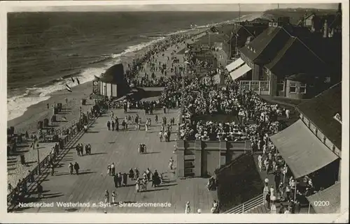 Westerland Sylt Promenade / Westerland /Nordfriesland LKR