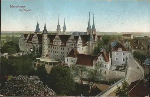 Merseburg Saale Schloss  / Merseburg /Saalekreis LKR