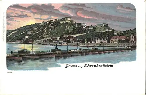 Ehrenbreitstein Bruecke / Koblenz /Koblenz Stadtkreis