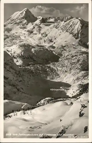 Funtensee Hundstot / Berchtesgaden /Berchtesgadener Land LKR