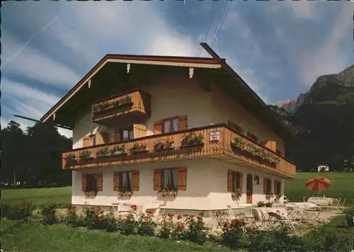 Koenigssee Pension haus Bergheimat / Schoenau am Koenigssee /Berchtesgadener Land LKR