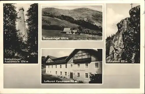 Brotjacklriegel Aussichtsturm Kerschbaum  / Schoefweg /Freyung-Grafenau LKR