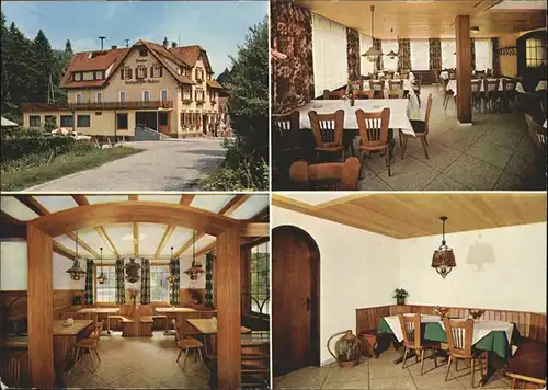 Zwickgabel Gasthof Pension Mohren / Baiersbronn /Freudenstadt LKR