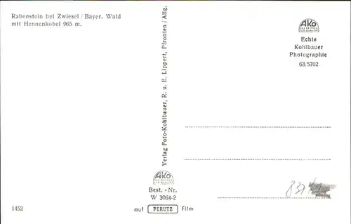 Rabenstein Zwiesel bei Zwiesel Hennenkobel / Zwiesel /Regen LKR