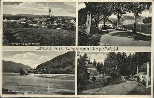 Wegscheid Niederbayern Zollamt Jochenstein  / Wegscheid /Passau LKR