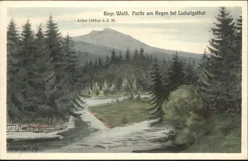 Ludwigsthal Am Regen  / Lindberg /Regen LKR