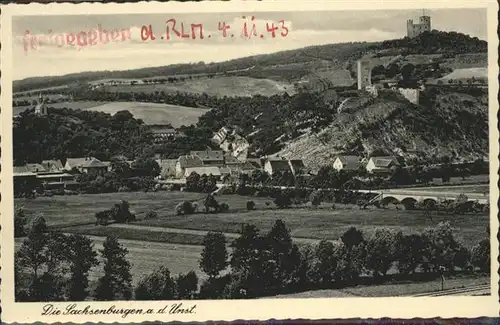 Saaleck Sachsenburg / Bad Koesen /Burgenlandkreis LKR