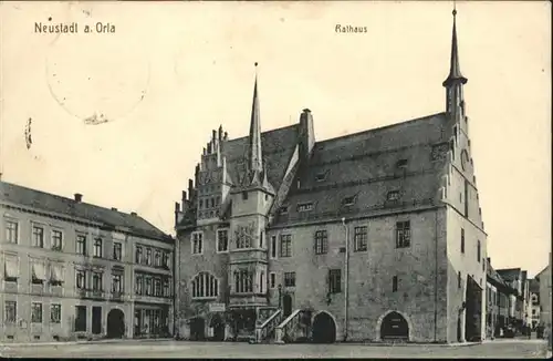 Neustadt Orla Rathaus / Neustadt Orla /Saale-Orla-Kreis LKR