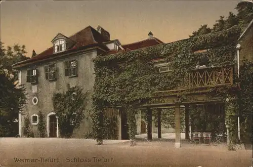 Tiefurt Schloss Tiefurt / Weimar /Weimar Stadtkreis