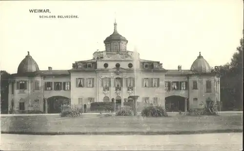 Weimar Thueringen Schloss Belvedere / Weimar /Weimar Stadtkreis