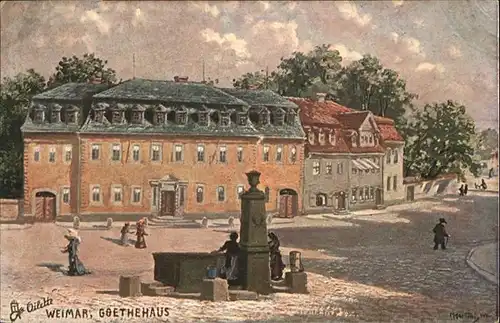 Weimar Thueringen Goethehaus / Weimar /Weimar Stadtkreis