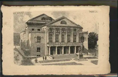 Weimar Thueringen Theater / Weimar /Weimar Stadtkreis