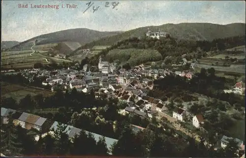 Leutenberg Thueringen  / Leutenberg /Saalfeld-Rudolstadt LKR