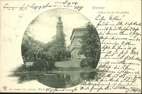 Weimar Thueringen Schloss / Weimar /Weimar Stadtkreis