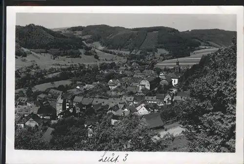 Leutenberg Thueringen  / Leutenberg /Saalfeld-Rudolstadt LKR