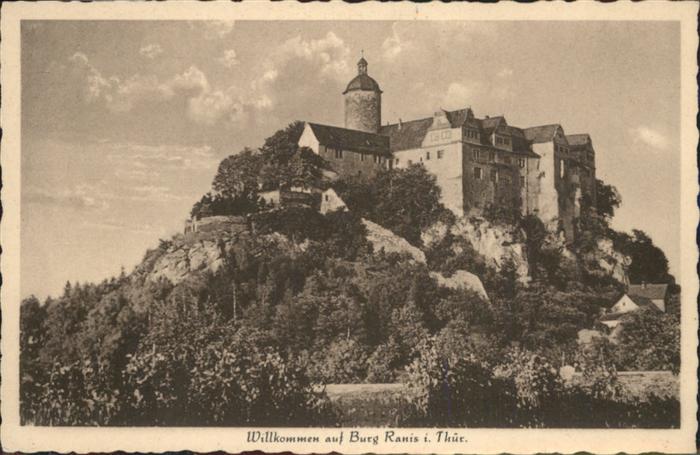 Ranis Burg Ranis / Ranis /SaaleOrlaKreis LKR Nr. wp71934 oldthing