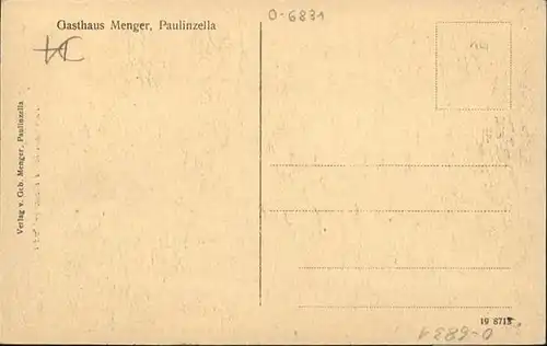 Paulinzella Forsthaus / Rottenbach Thueringen /Saalfeld-Rudolstadt LKR