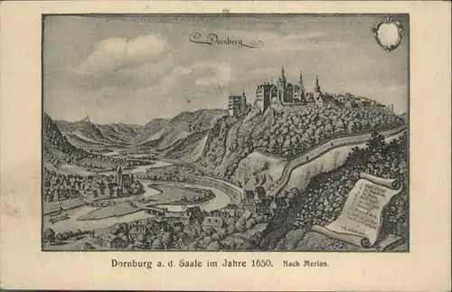 Dornburg Saale Kuenstler Merian Dornberg / Dornburg Saale /Saale-Holzland-Kreis LKR