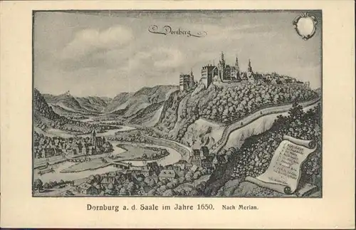 Dornburg Saale Kuenstler Merian Dornberg / Dornburg Saale /Saale-Holzland-Kreis LKR