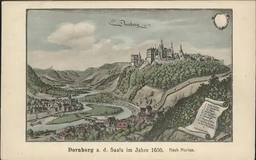 Dornburg Saale Kuenstler Merian Dornberg / Dornburg Saale /Saale-Holzland-Kreis LKR