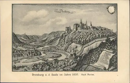 Dornburg Saale Kuenstler Merian Dornberg / Dornburg Saale /Saale-Holzland-Kreis LKR