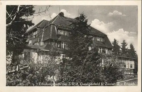 Zinnwald-Georgenfeld Erholungsheim SVA  / Altenberg /Saechsische Schweiz-Osterzgebirge LKR