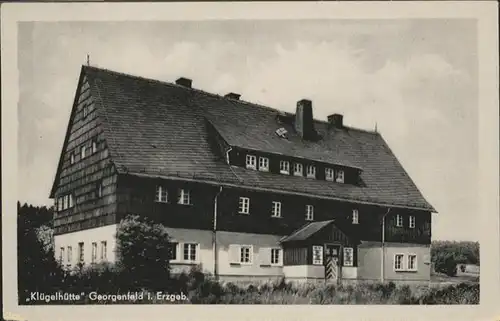 Zinnwald-Georgenfeld Kluegelhuette / Altenberg /Saechsische Schweiz-Osterzgebirge LKR