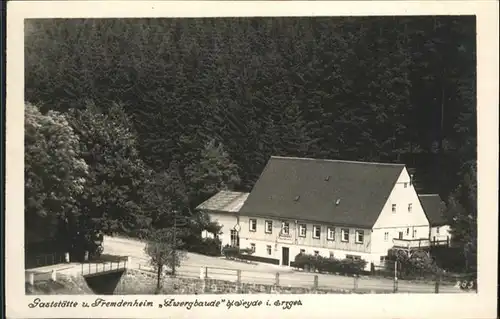 Seyda Gaststaette Fremdenheim Zwergbaude / Jessen /Wittenberg LKR