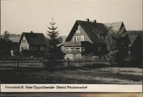 Hermsdorf Erzgebirge Neuhermsdorf / Hermsdorf Osterzgebirge /Saechsische Schweiz-Osterzgebirge LKR