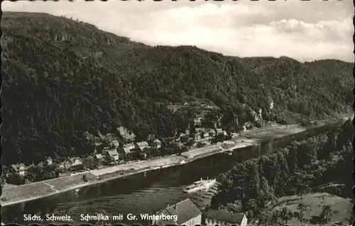 Schmilka Gr Winterberg / Bad Schandau /Saechsische Schweiz-Osterzgebirge LKR