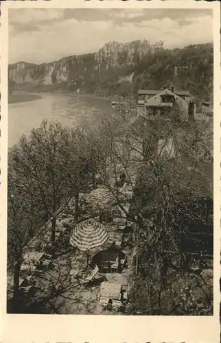 Wehlen Sachsen Fremdenhof Elbschloesschen / Wehlen /Saechsische Schweiz-Osterzgebirge LKR