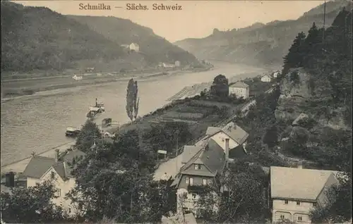 Schmilka  / Bad Schandau /Saechsische Schweiz-Osterzgebirge LKR