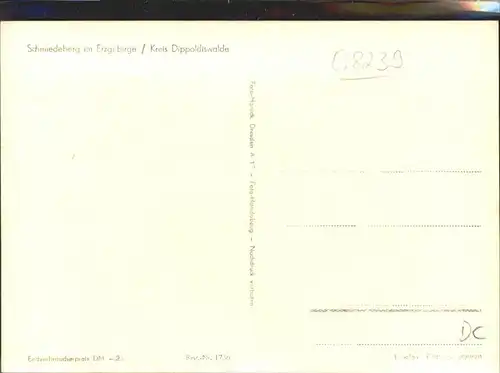 Schmiedeberg  Dippoldiswalde  / Dippoldiswalde /Saechsische Schweiz-Osterzgebirge LKR