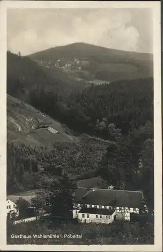 Schmiedeberg  Dippoldiswalde Gasthaus Wahlsmuehle / Dippoldiswalde /Saechsische Schweiz-Osterzgebirge LKR