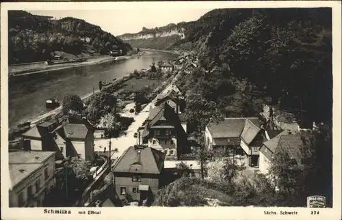 Schmilka  / Bad Schandau /Saechsische Schweiz-Osterzgebirge LKR