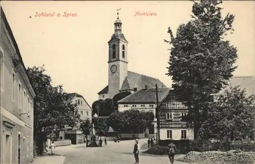 Sohland Spree Marktplatz Kirche  *
