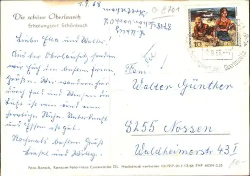 Schoenbach Loebau  x
