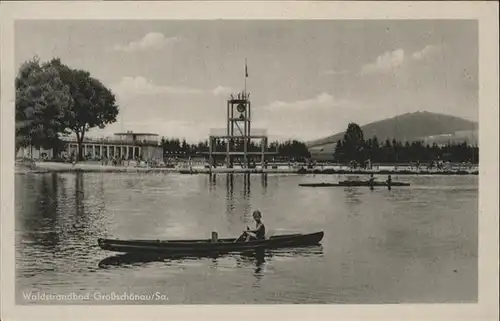 Grossschoenau Sachsen Waldstrand *