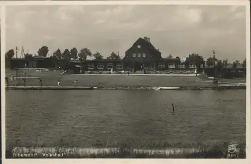 wq68563 Olbersdorf Sachsen Olbersdorf Volksbad * Kategorie. Olbersdorf Alte Ansichtskarten