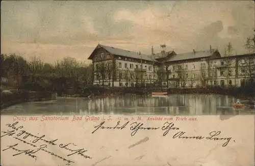 Gruena Sachsen Gruena Chemnitz Sanatorium  x / Chemnitz /Chemnitz Stadtkreis