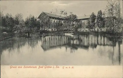 Gruena Sachsen Gruena Chemnitz Sanatorium x / Chemnitz /Chemnitz Stadtkreis