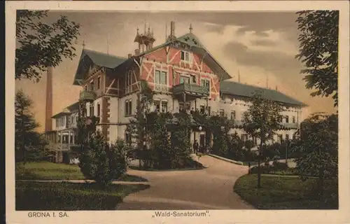 Gruena Sachsen Gruena Chemnitz Wald-Sanatorium  x / Chemnitz /Chemnitz Stadtkreis