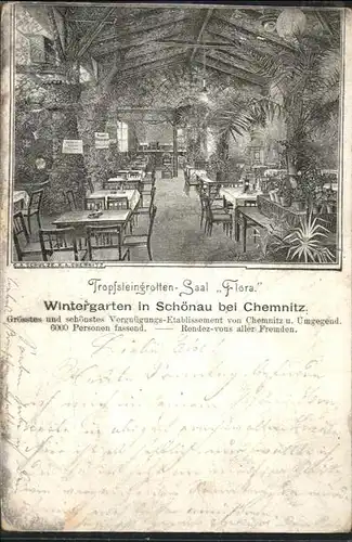 Schoenau Chemnitz Wintergarten  x