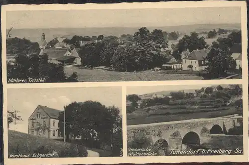 Tuttendorf Tuttendorf Gasthaus Erbgericht Muldenbruecke x / Freiberg /Mittelsachsen LKR