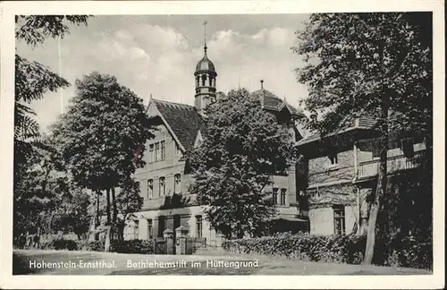 Hohenstein-Ernstthal Bethlehemstift Huettengrund x